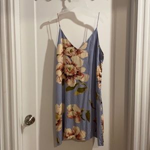 Light blue floral sundress